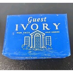 Vintage Guest IVORY Bar Soap Procter & Gamble Sealed NOS Mid-Century Made in USA